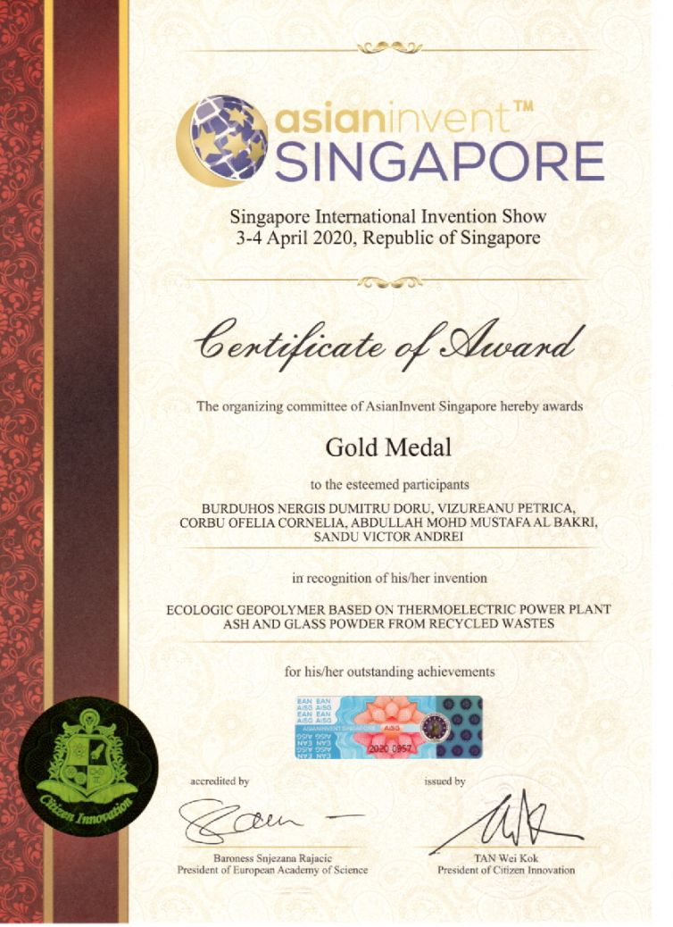 Medalie AsianInvent Singapore